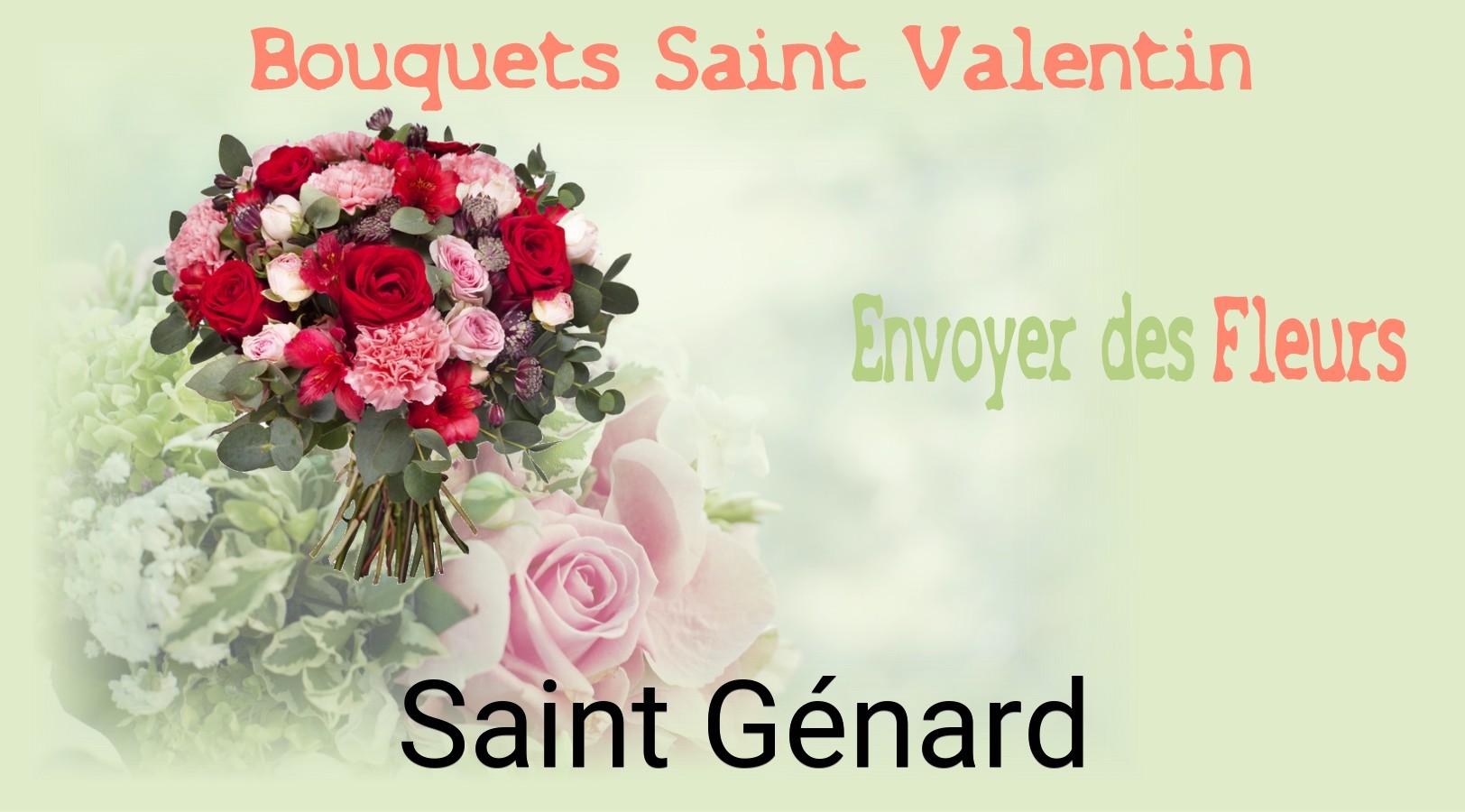 Roses de Saint-Valentin livrées à Saint-Génard