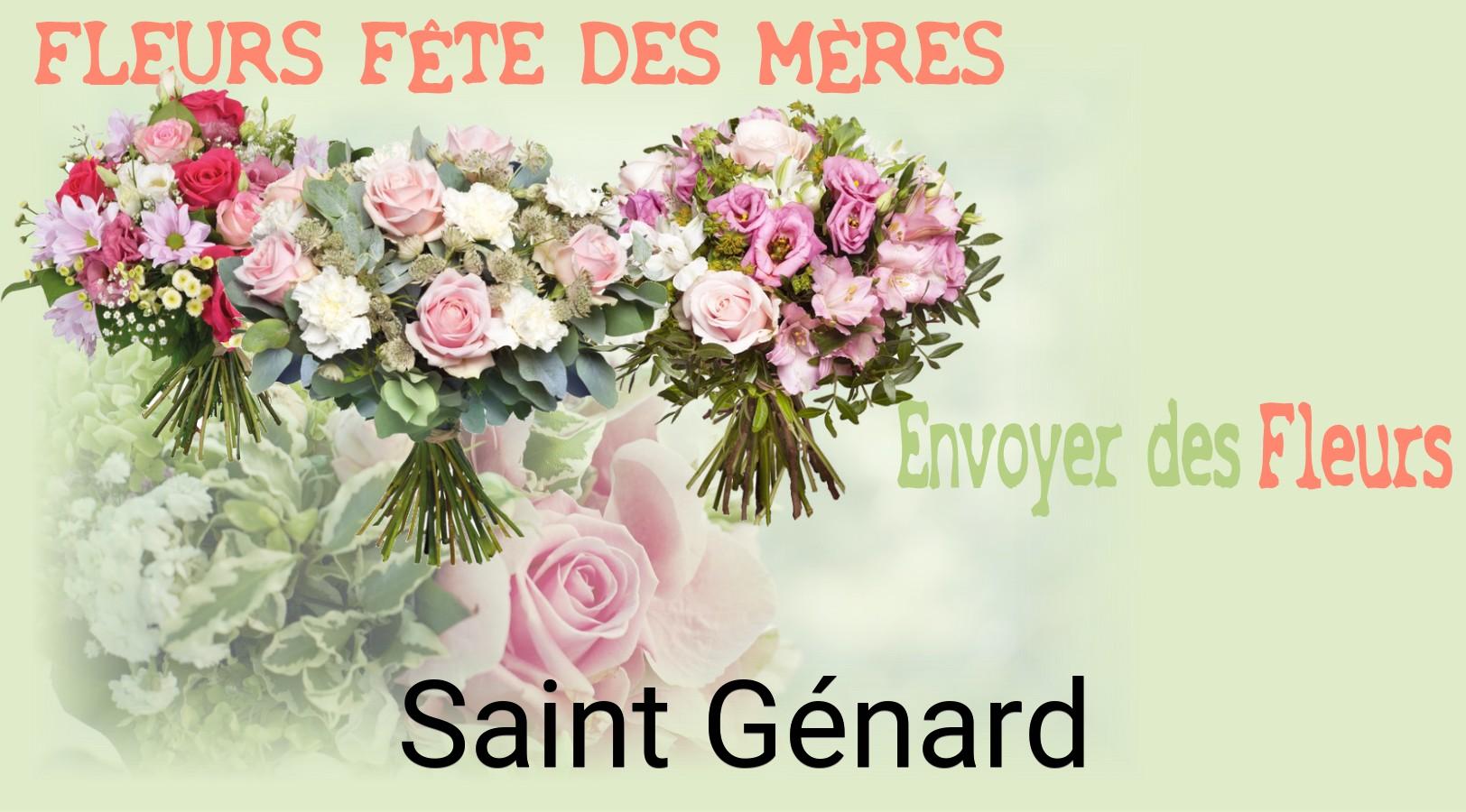 Bouquet de Fête des Mères livré à Saint-Génard